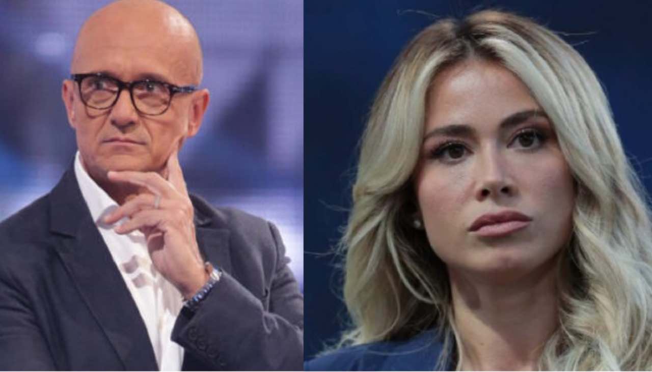 Alfonso Signorini e Diletta Leotta