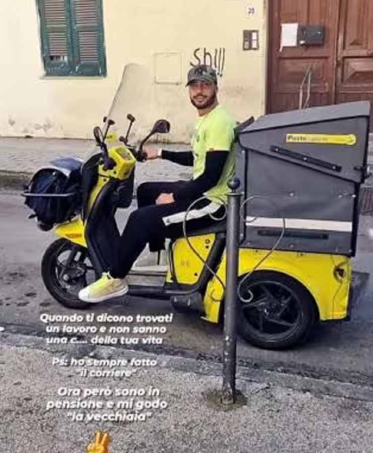 Armando Incarnato corriere delle Poste