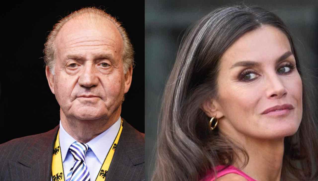 Juan Carlos e Letizia di Spagna.