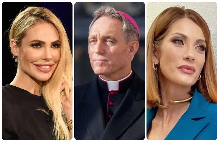 Ilary Blasi, Padre Georg e Milena Miconi a Verissimo