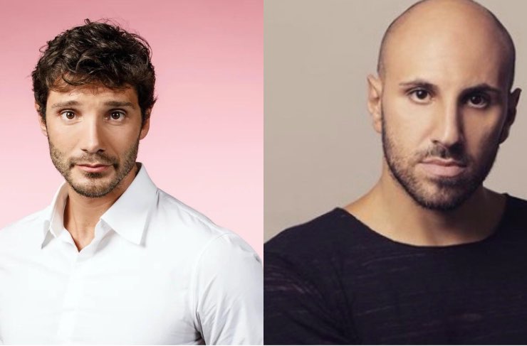 Stefano De Martino e il collega Vincenzo De Lucia.