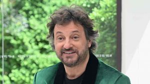Leonardo Pieraccioni giacca verde